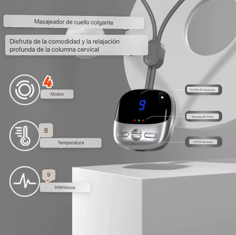 Masajeador cervical cuello corriente